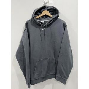 Vintage Y2K Nike Center Swoosh Hoodie Check xxl